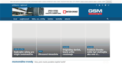 Desktop Screenshot of gsm.sk