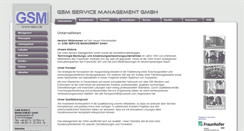 Desktop Screenshot of gsm.de