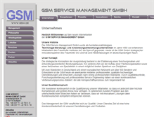 Tablet Screenshot of gsm.de